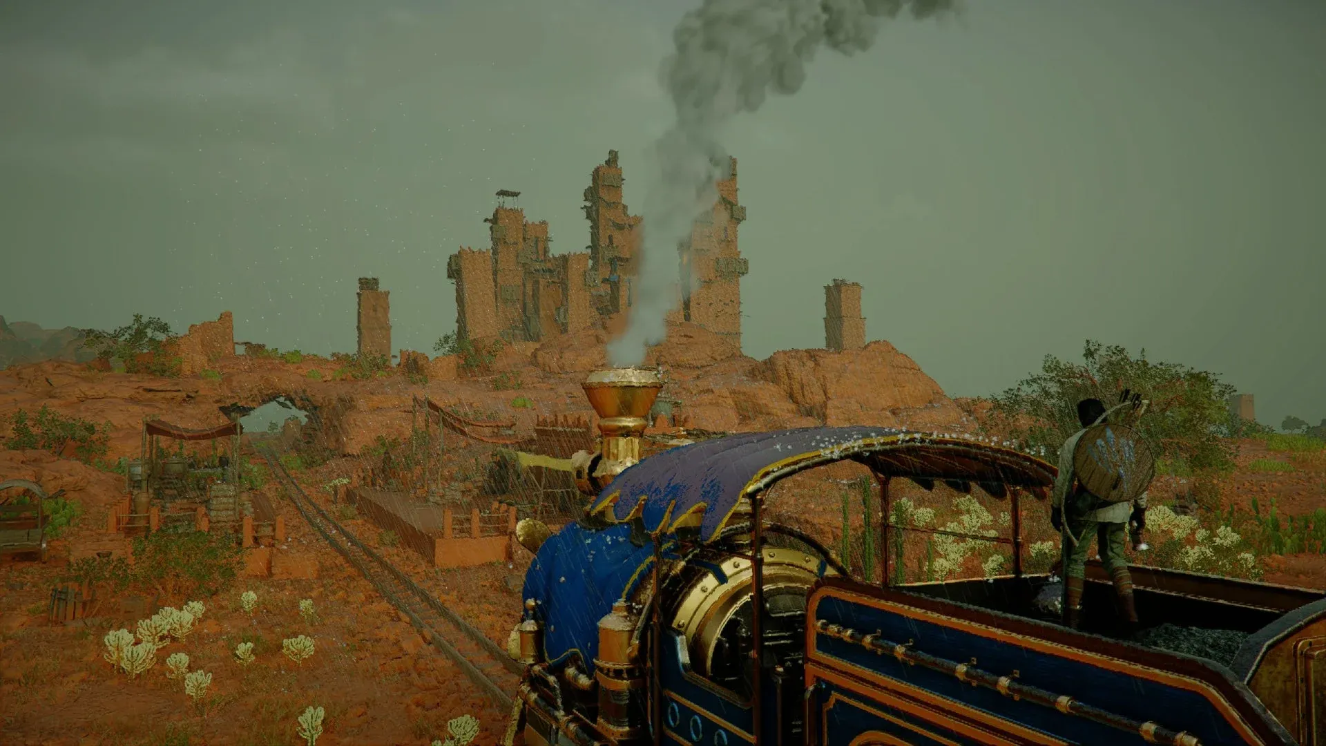 Crimson Desert Lets You Stop the Train GTA 5 Never Could