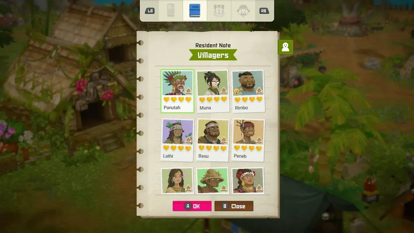 Resident Note heart tracker