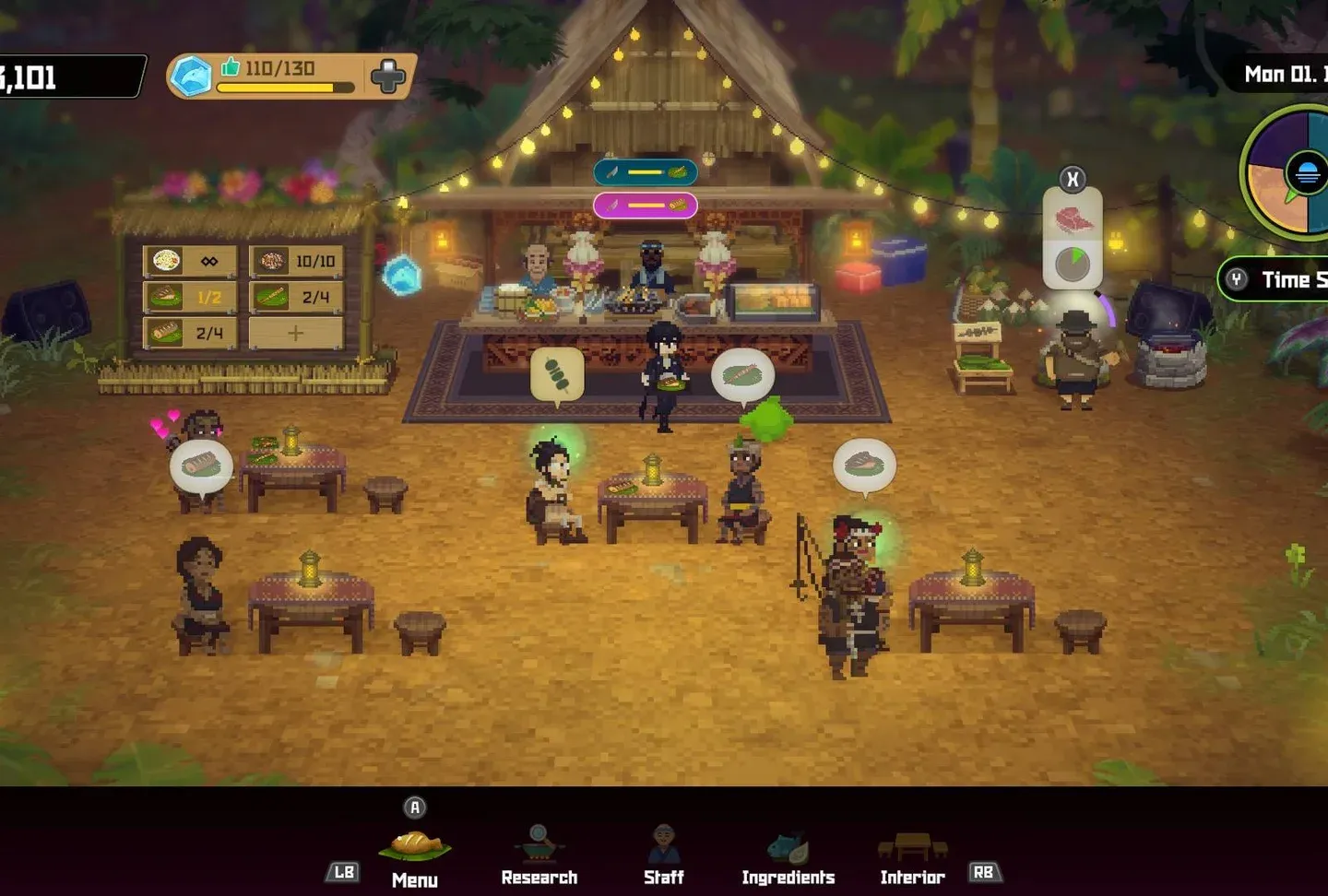 Bancho Grill unlocks in Chapter 1