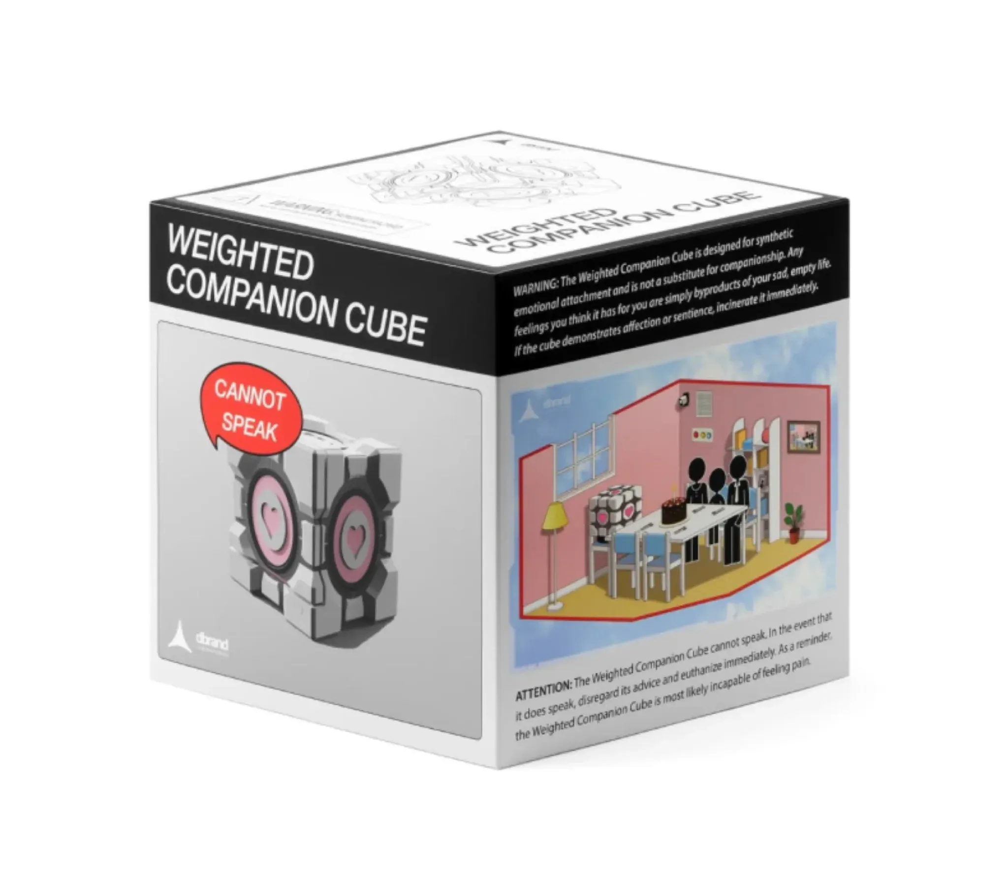 Dbrand's Unlicensed Companion Cubes Are Being Destroyed After IP Fiasco