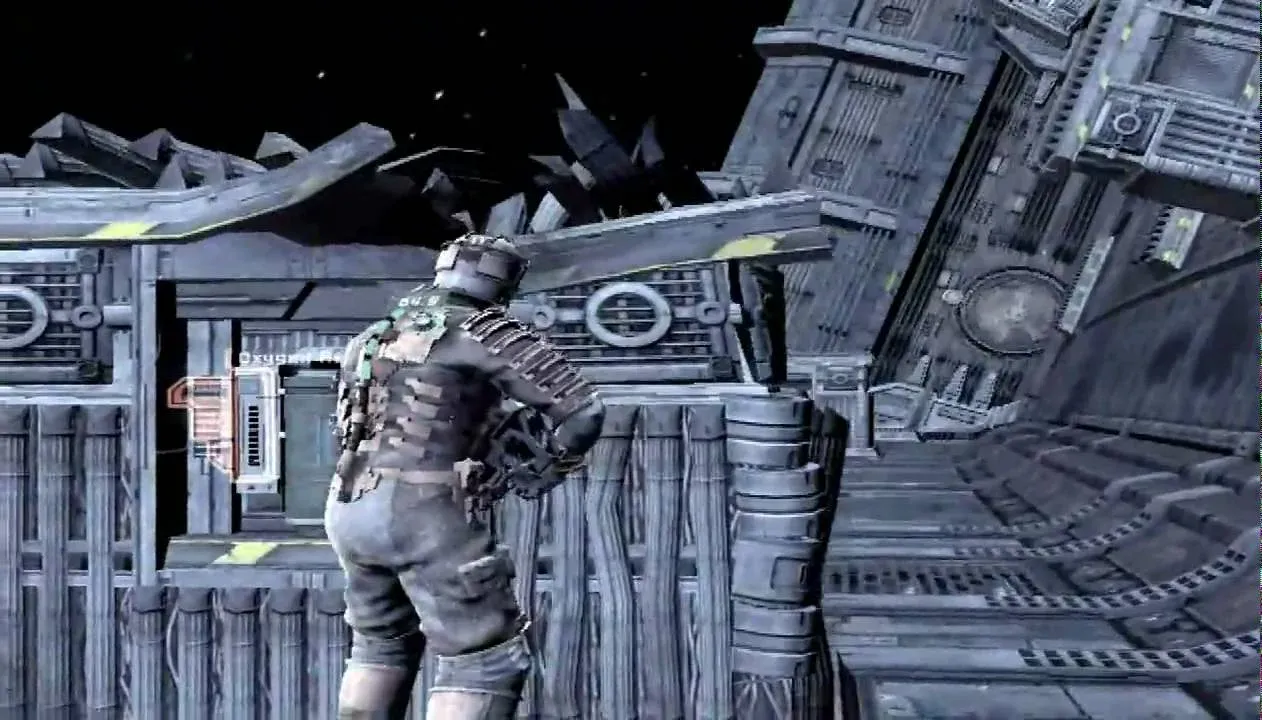 Zero-gravity aboard the Ishimura