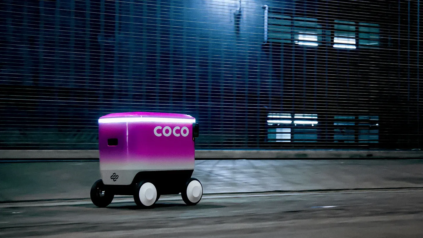 Coco's robots navigate via Niantic data
