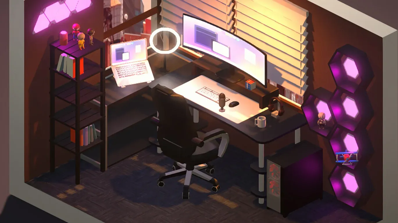 Game dev studio environment