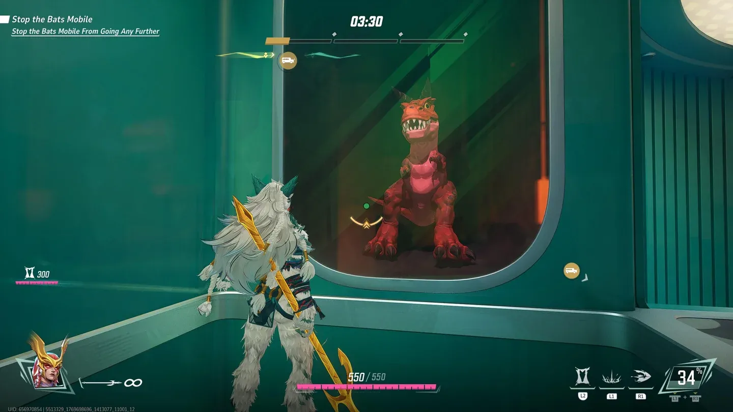 Ultimate charge clears grouped enemies