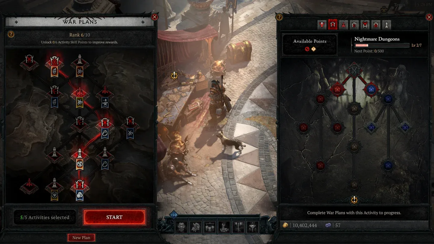 Season 13 class select screen
