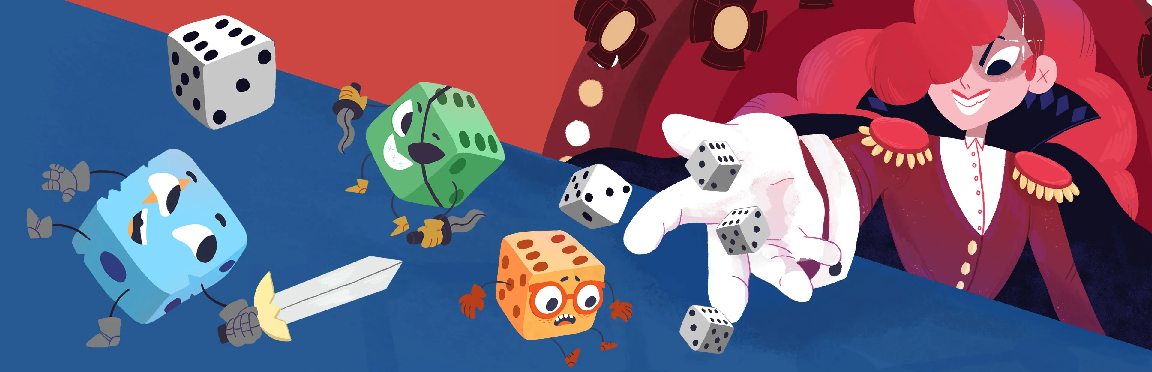 Dicey Dungeons Banner