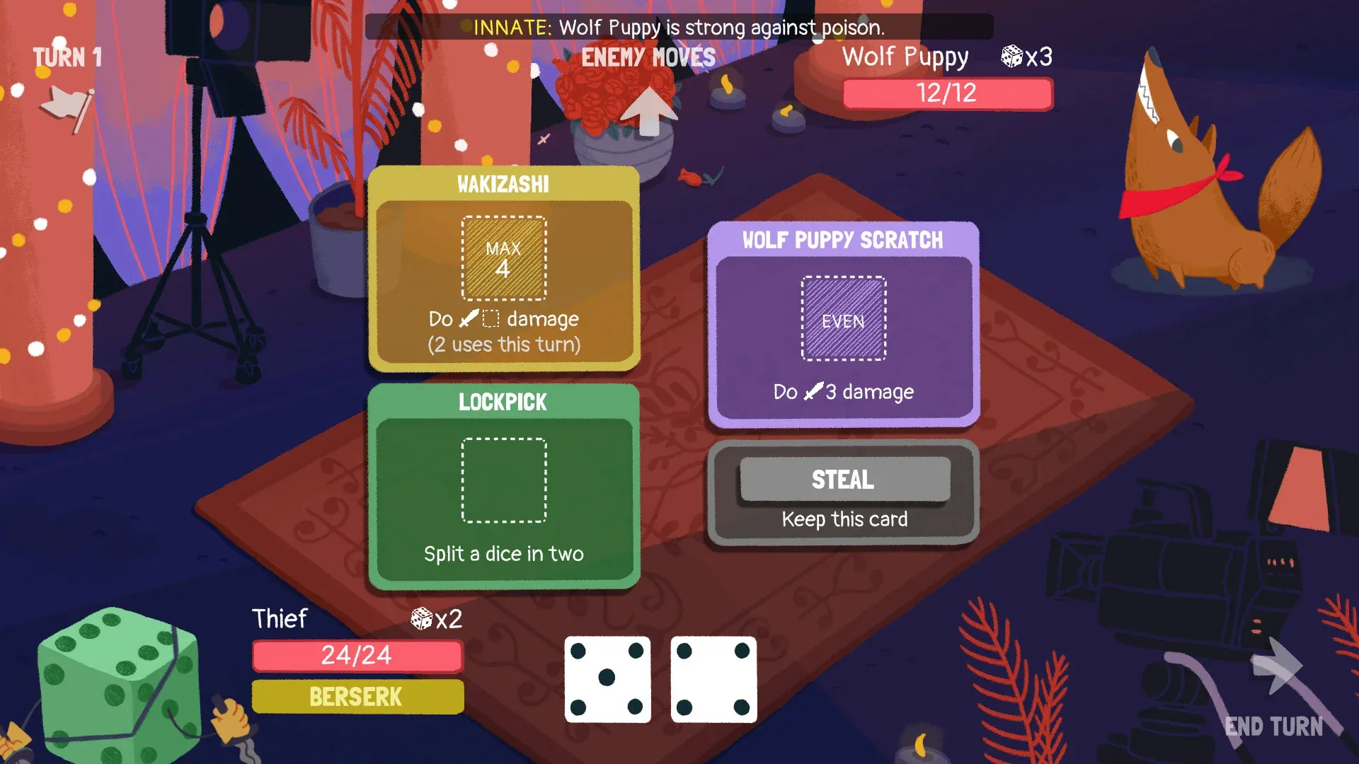 Dicey Dungeons Screenshot 1