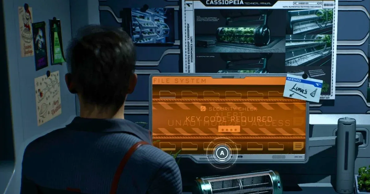 Directive 8020 Carter's PC Code Location [Guide] | GAMES.GG