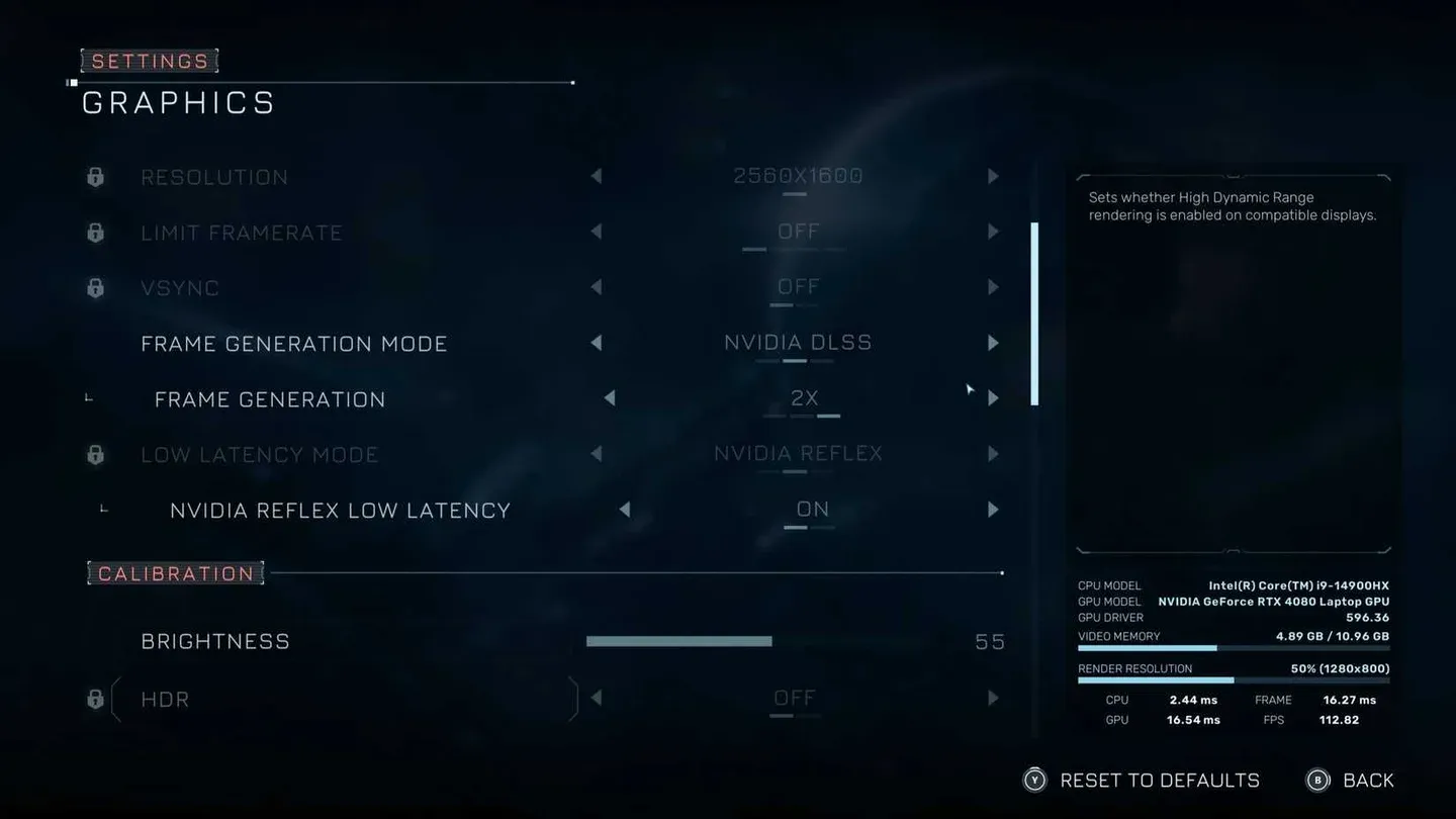 Shadow and GI quality controls