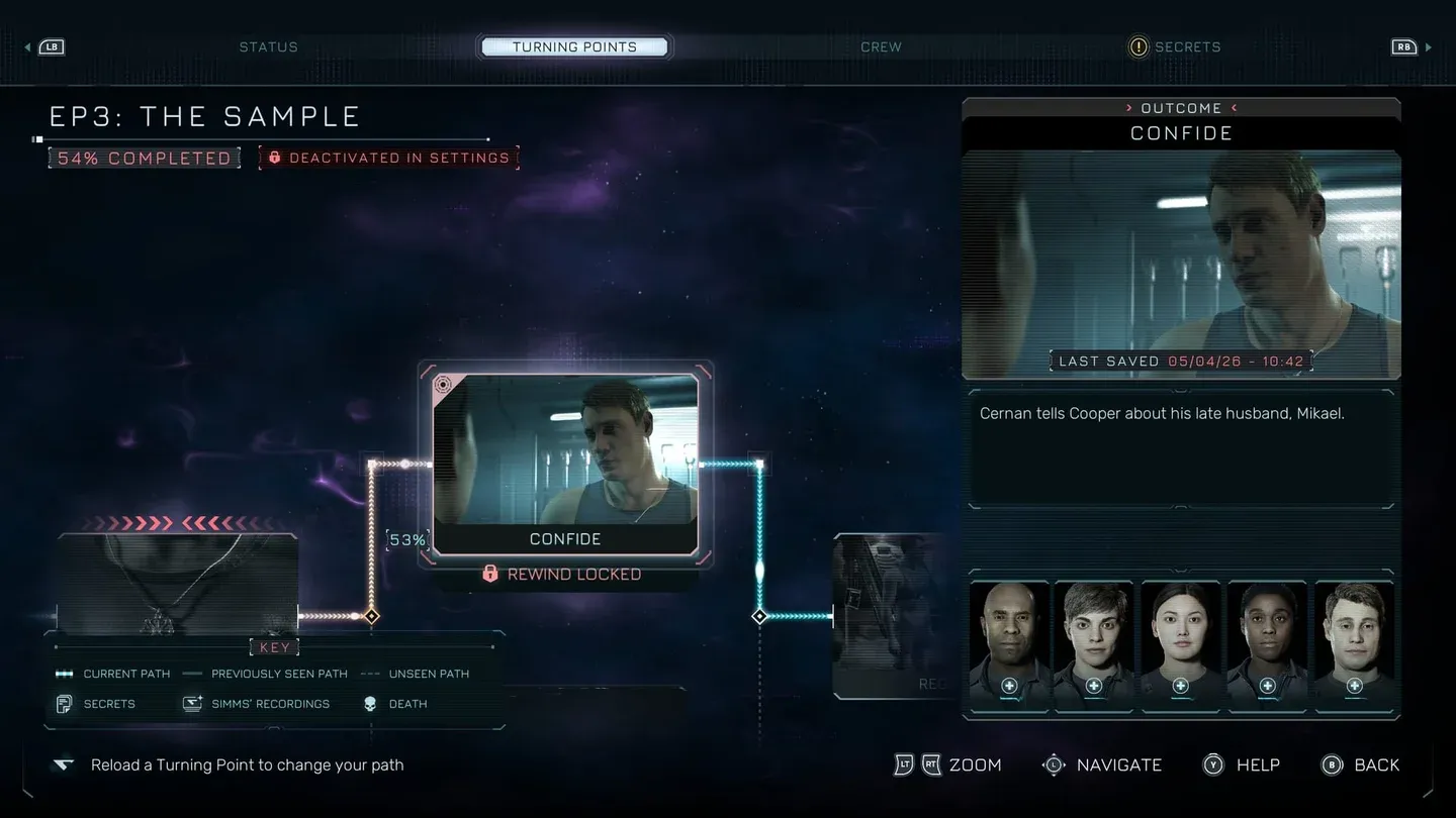 Graphics settings menu overview