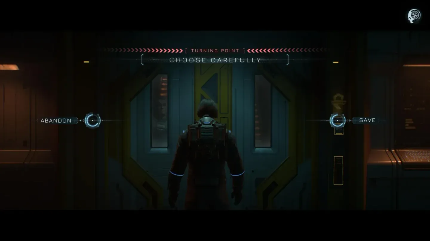 Turning Points menu access