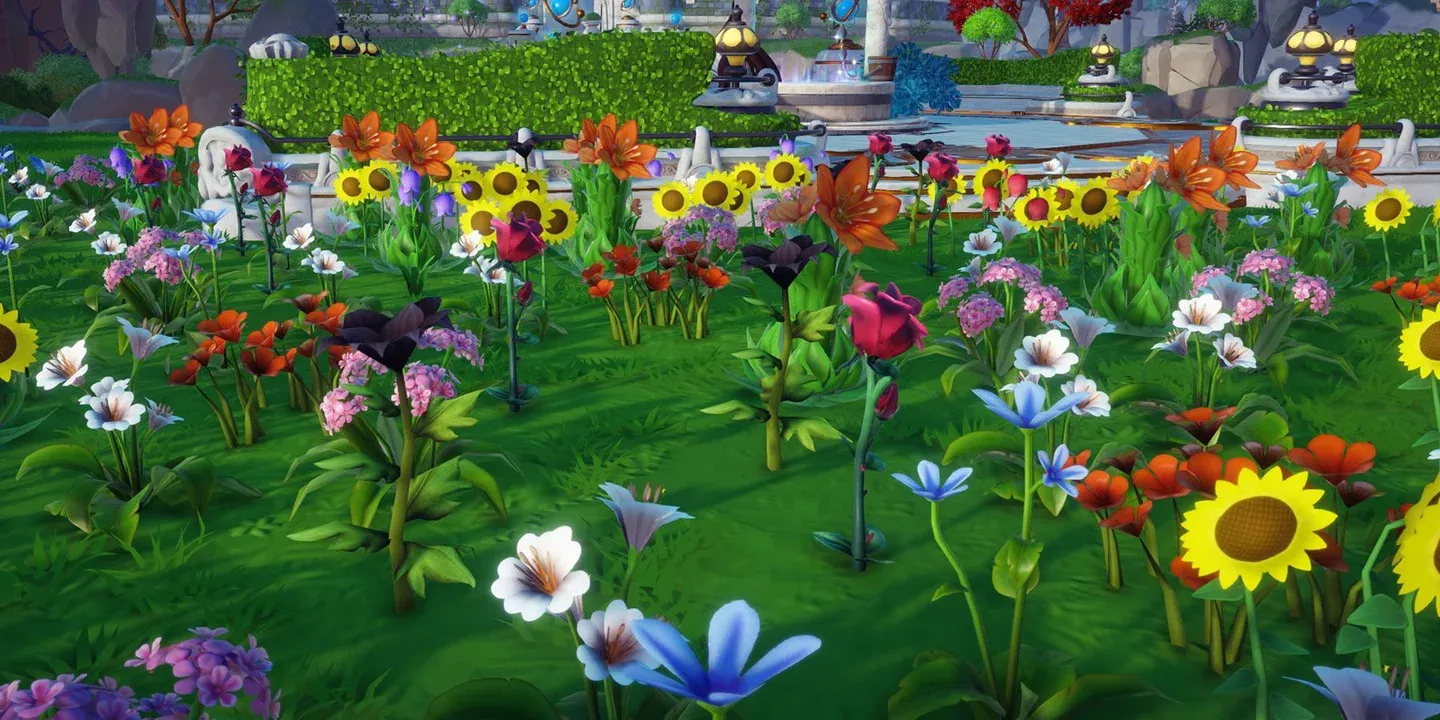 Raccolta di fiori nel Prato Pacifico
