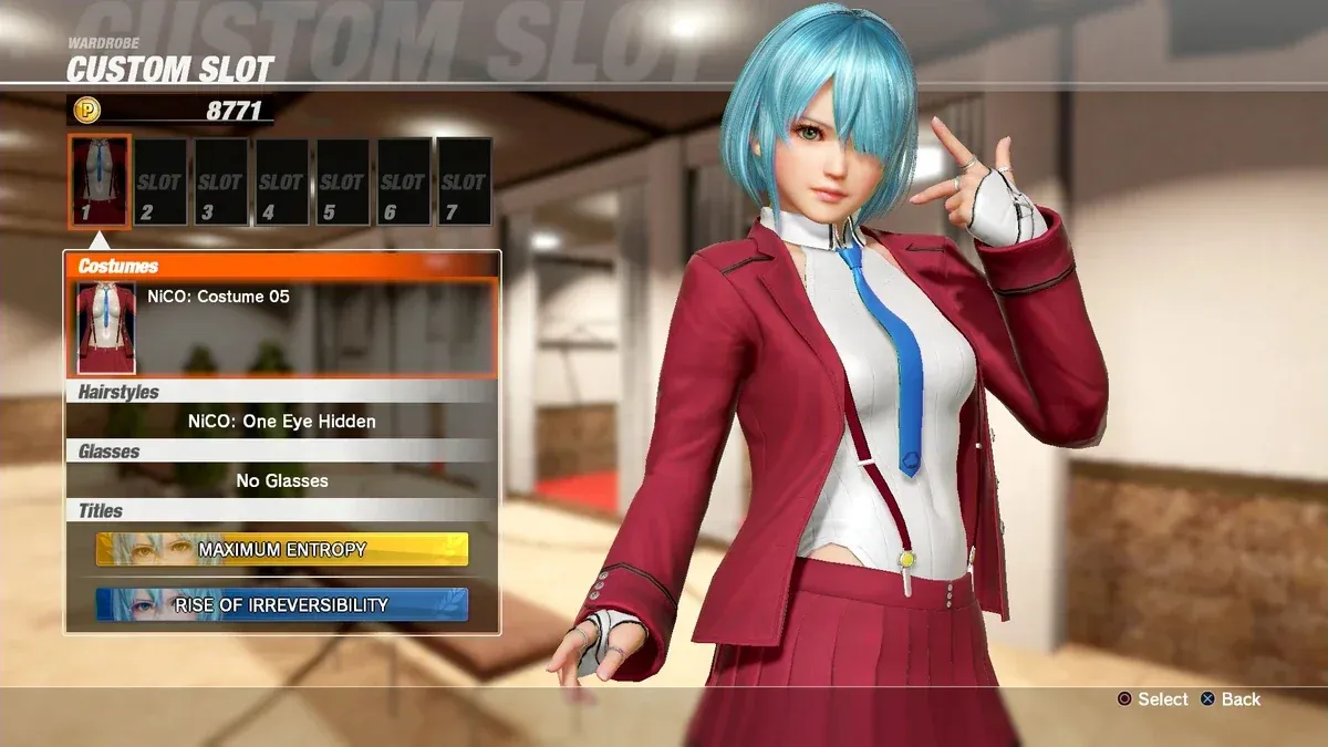 Wardrobe unlocks via DOA Quest