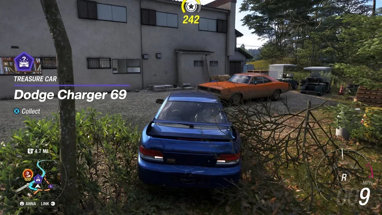 Charger R/T hinter dem Clubhaus