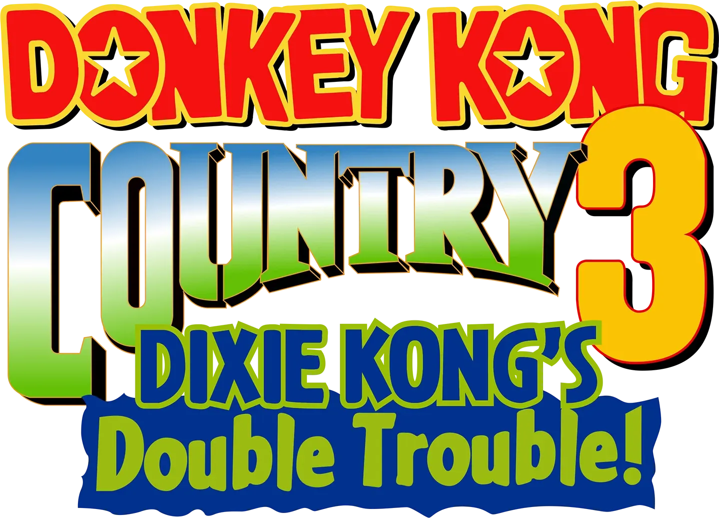 Donkey Kong Country 3: Dixie Kong's Double Trouble! Logo