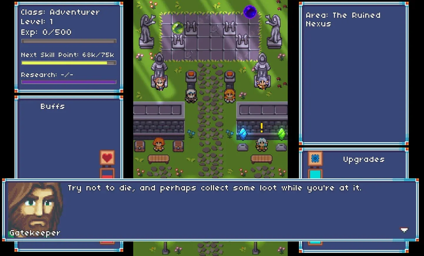 Don't Die, Collect Loot Gallery 1