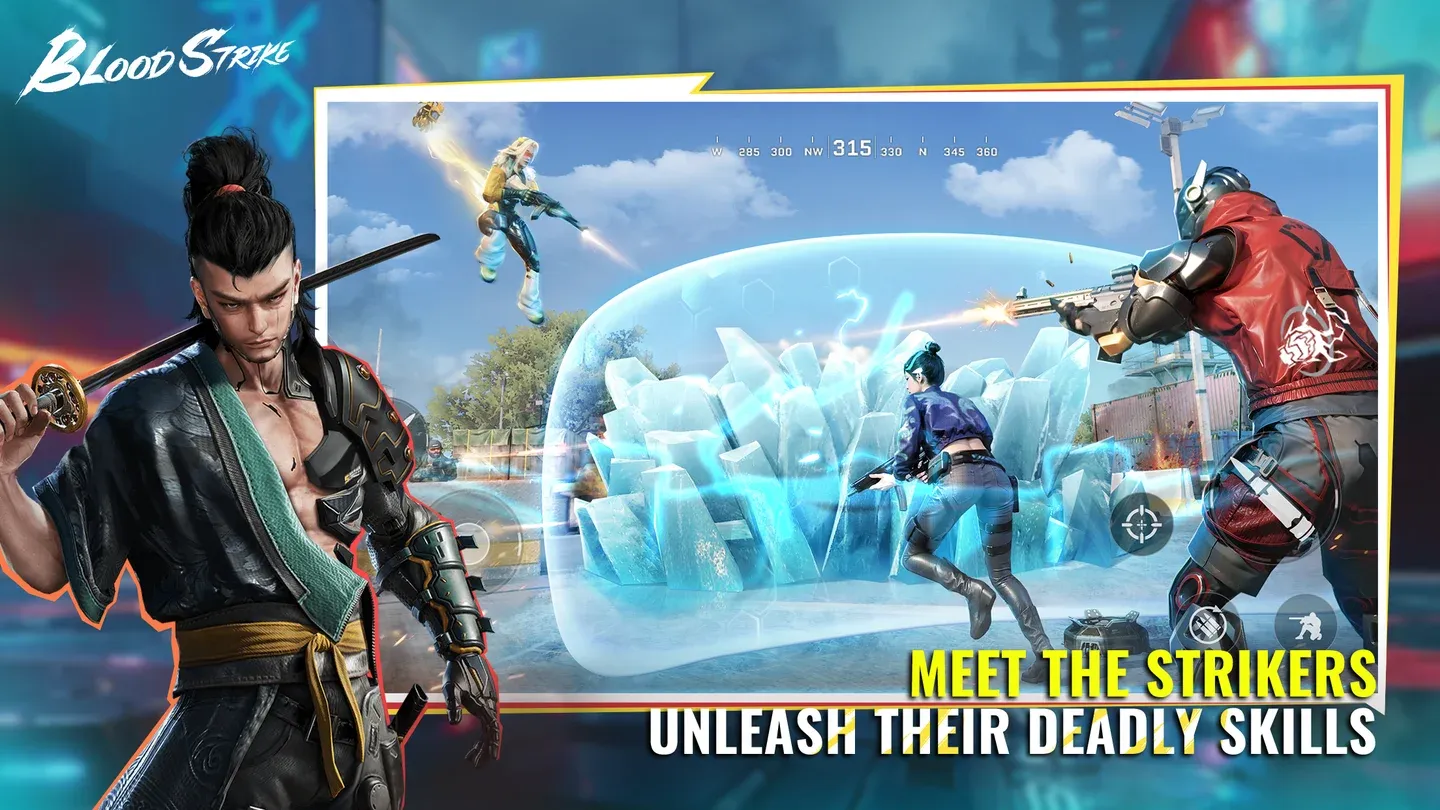 Striker selection screen