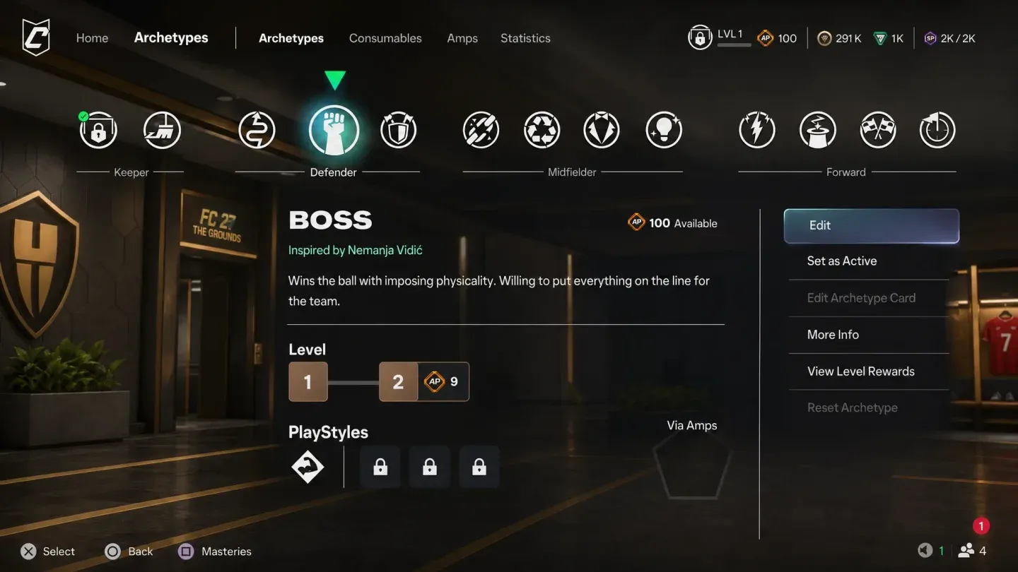 EA FC 27 The Grounds: How Amps and Masteries Work