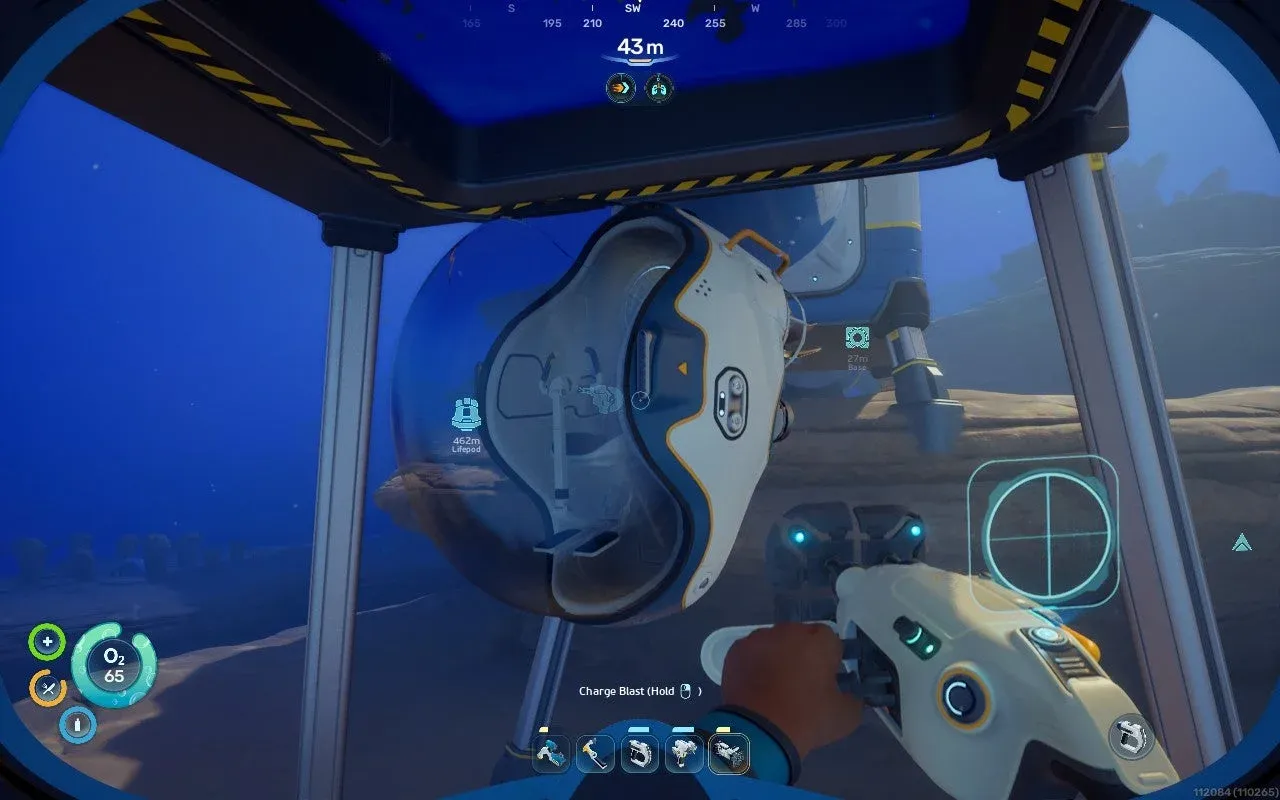 Repairing the Tadpole mid-dive