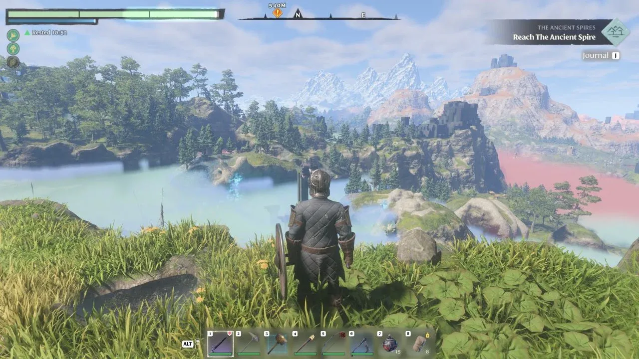 Shroud Root menghasilkan Poin Skill