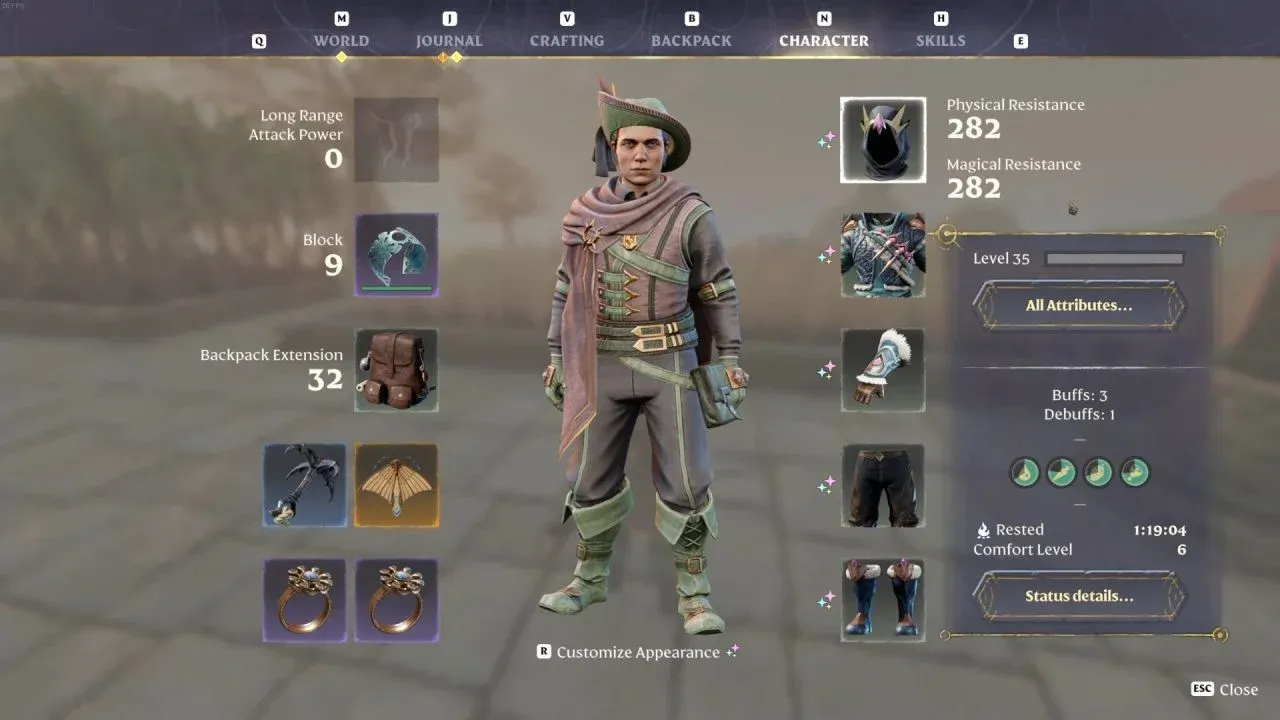 Trailblazer armor loadout