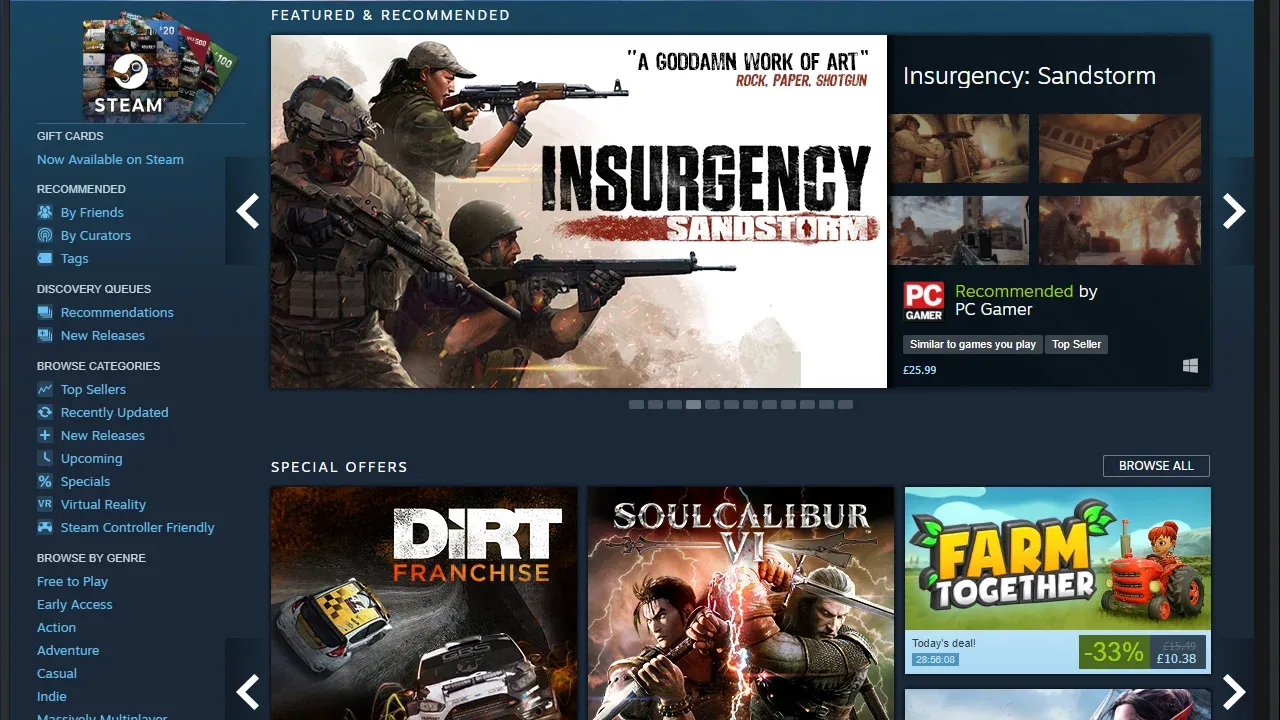 Epic Games Store vs Steam: Why the Gap Keeps Growing