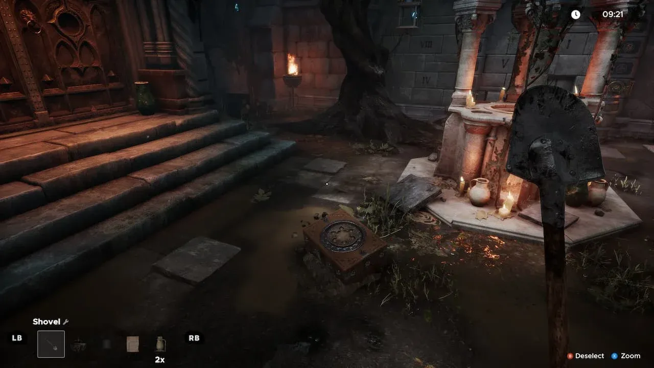 The four Moon Key slots