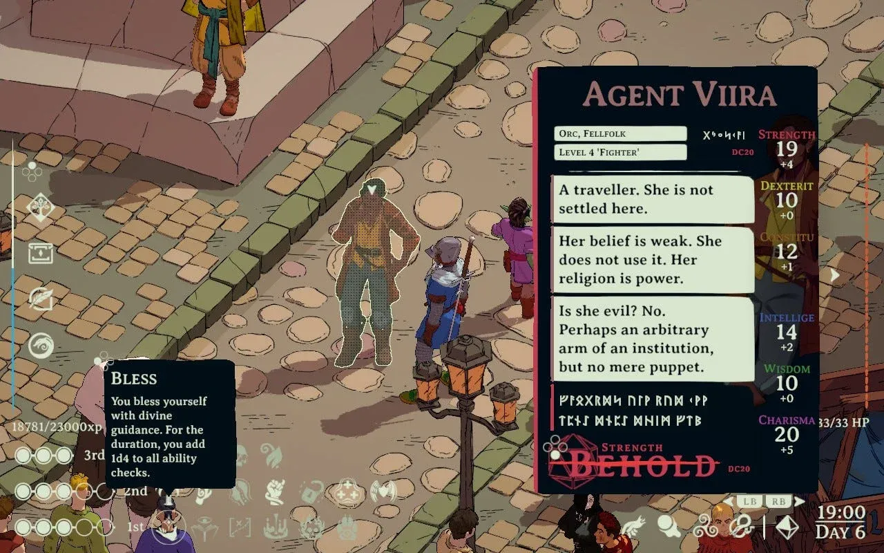 Hardboiled Detective stat array
