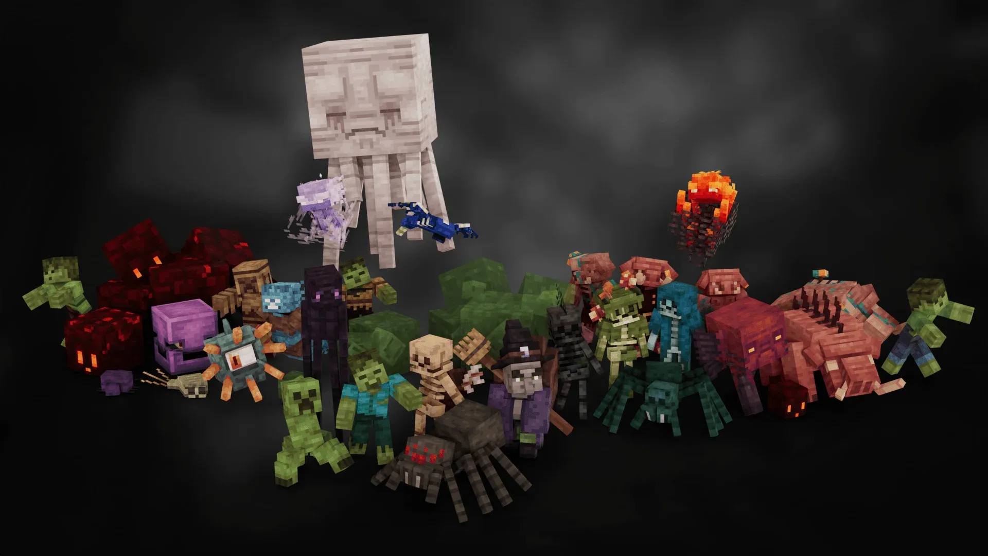 Todos los Mobs de Minecraft: De Cerdos Pasivos a Brutos Piglin Hostiles image