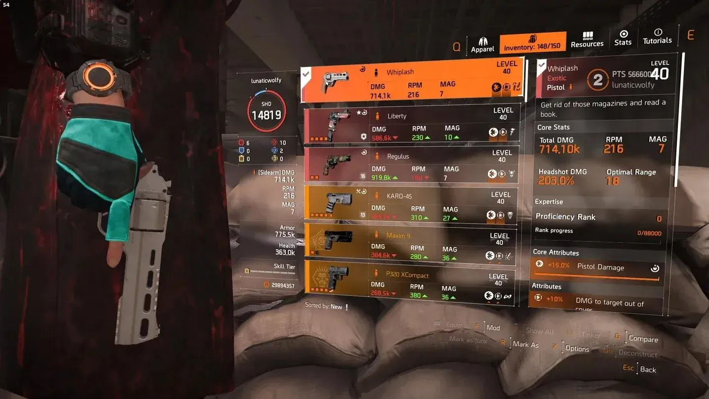 Whiplash talent breakdown