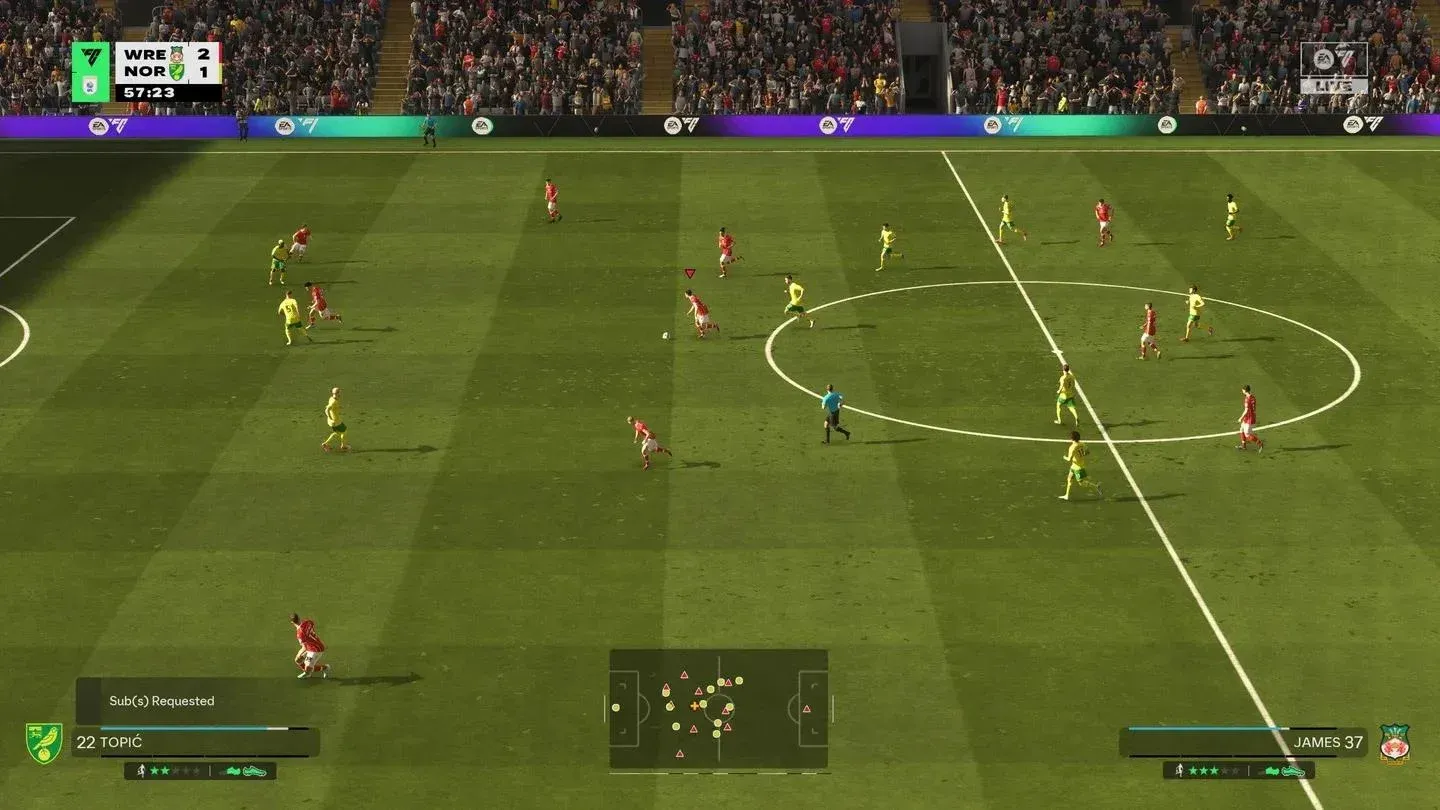Finished Vanguard card at 98 OVR