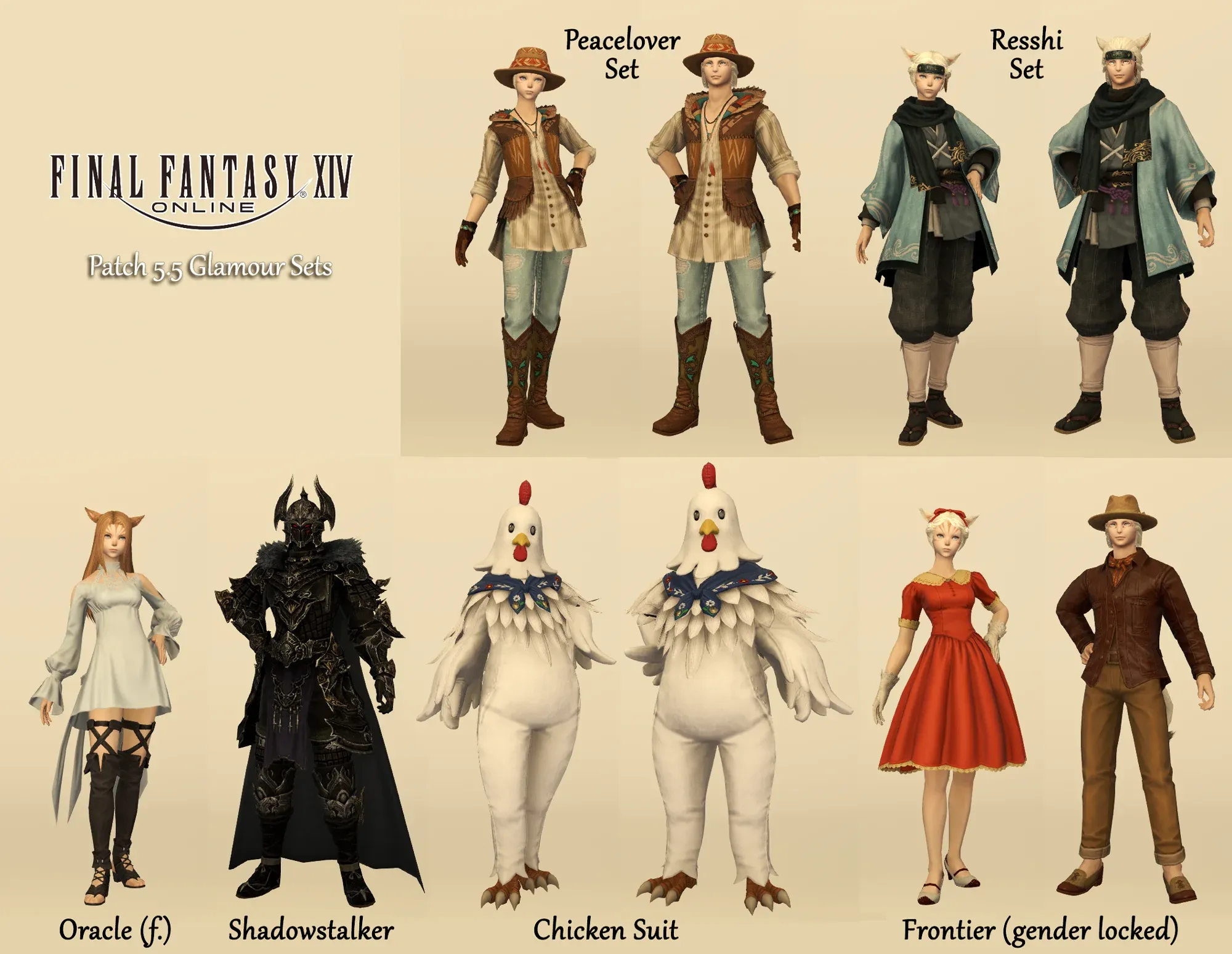 FFXIV Glamour System Overhaul: Best Outfits After Patch 7.4 Freedom