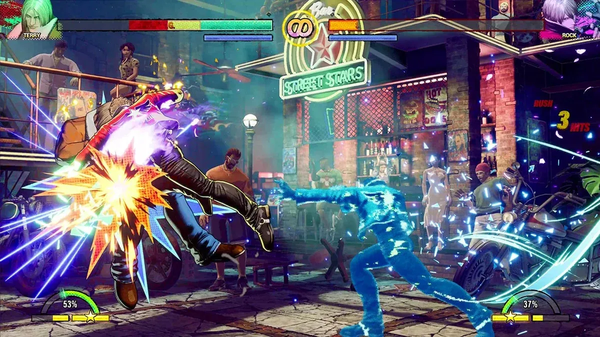 Fighting Guide tutorial screen