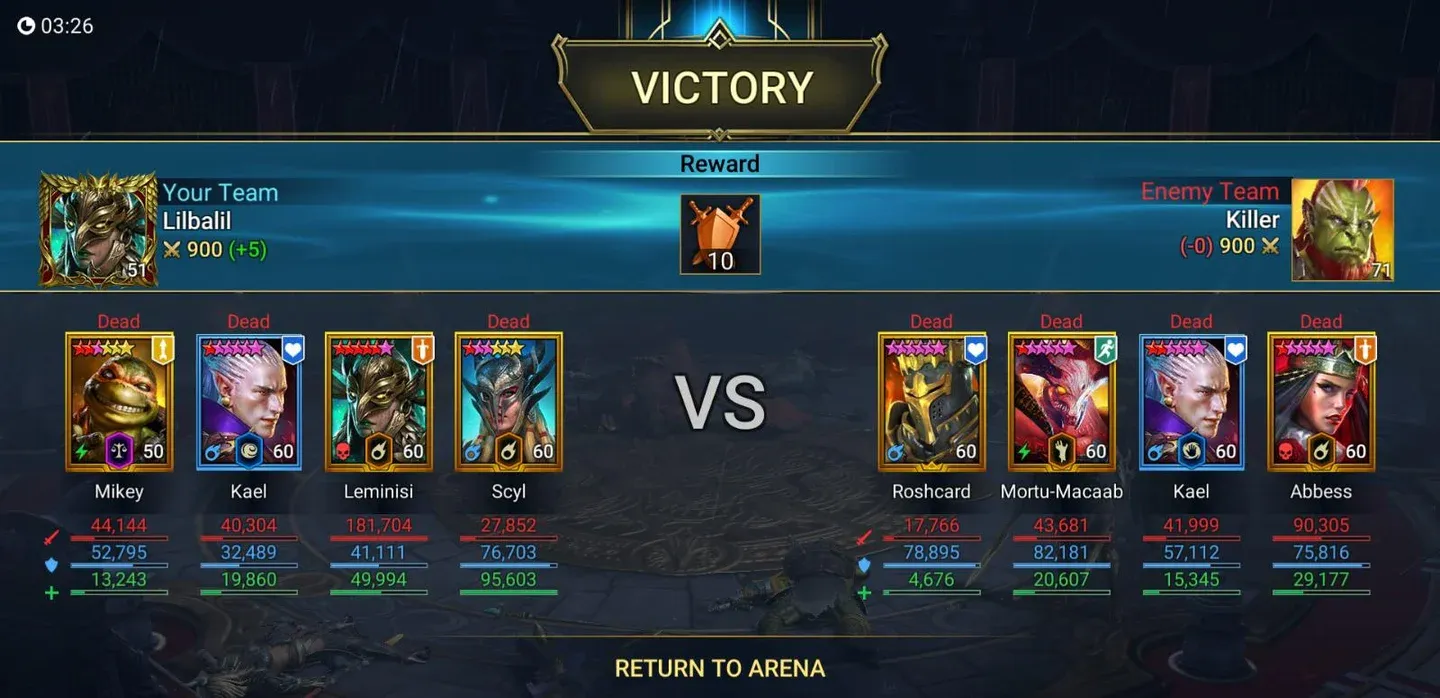 Live Arena draft phase