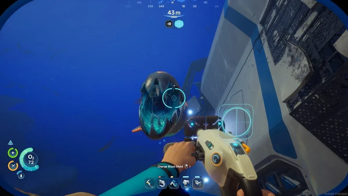 Fragment 1 in cave below Lifepod