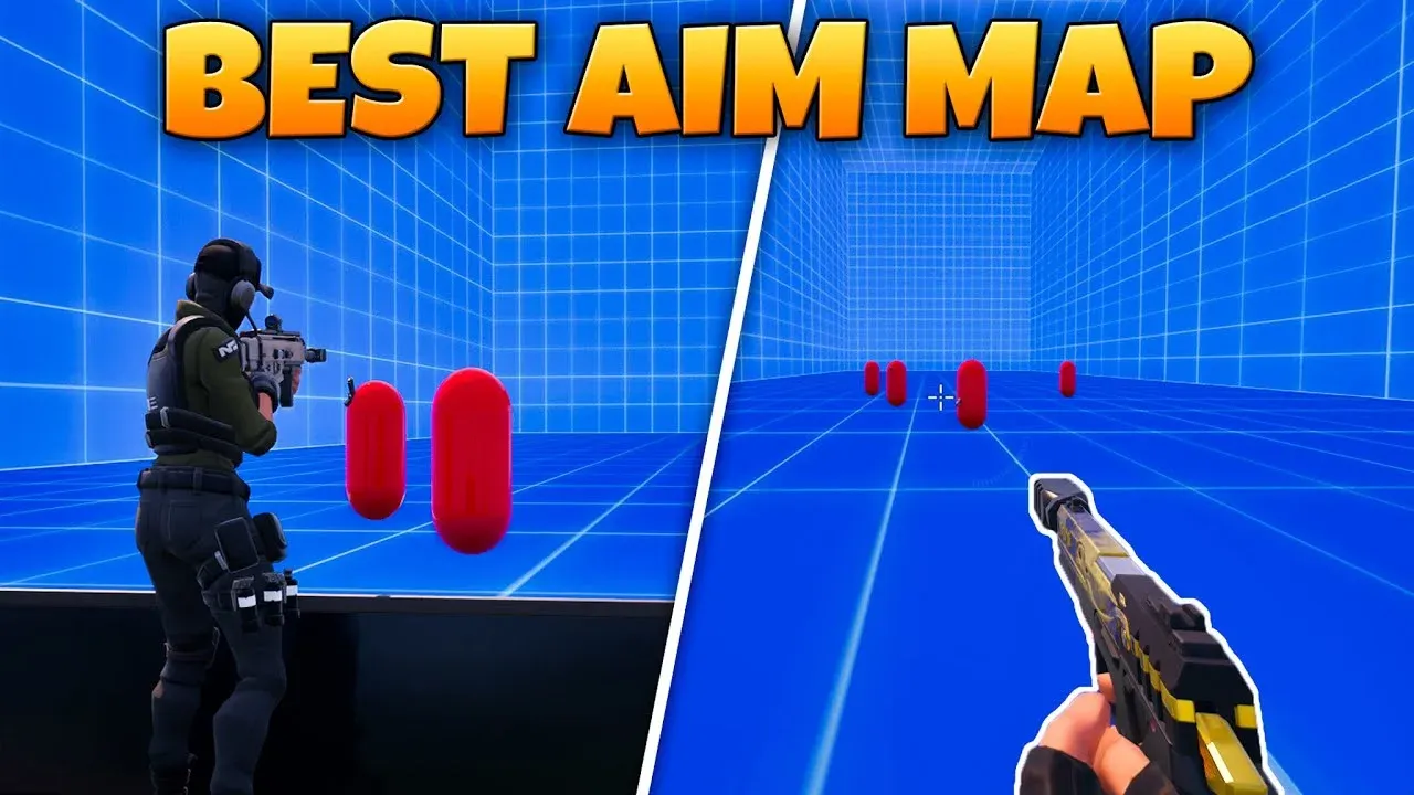 Creative aim training map