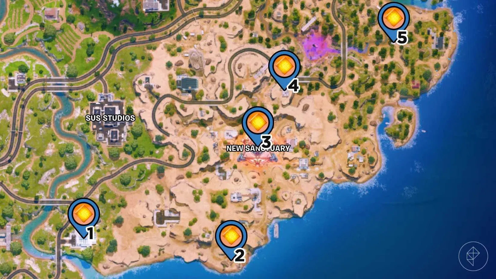 Fortnite Chapter 7 Chaos Cubes Are Hiding All Over New Sanctuary
