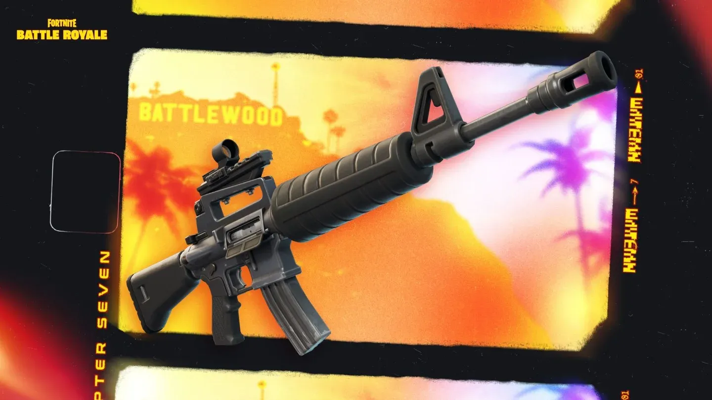 Surgical Burst Rifle ADS view