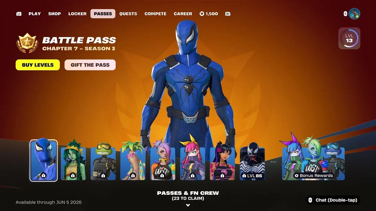 Season 2 battle pass overview