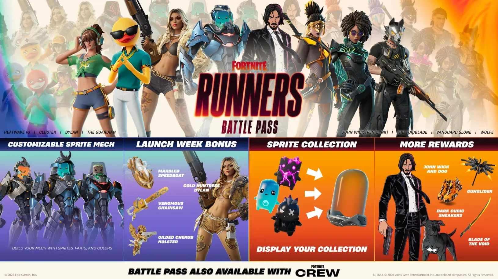 Rarest Sprites in Fortnite Chapter 7 Season 3 Explained