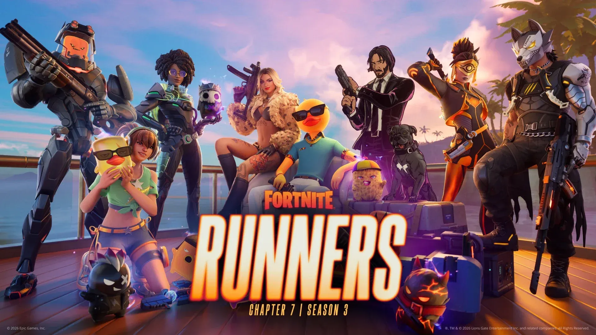 Fortnite Chapter 7 Season 3 Start Times for Every Time Zone