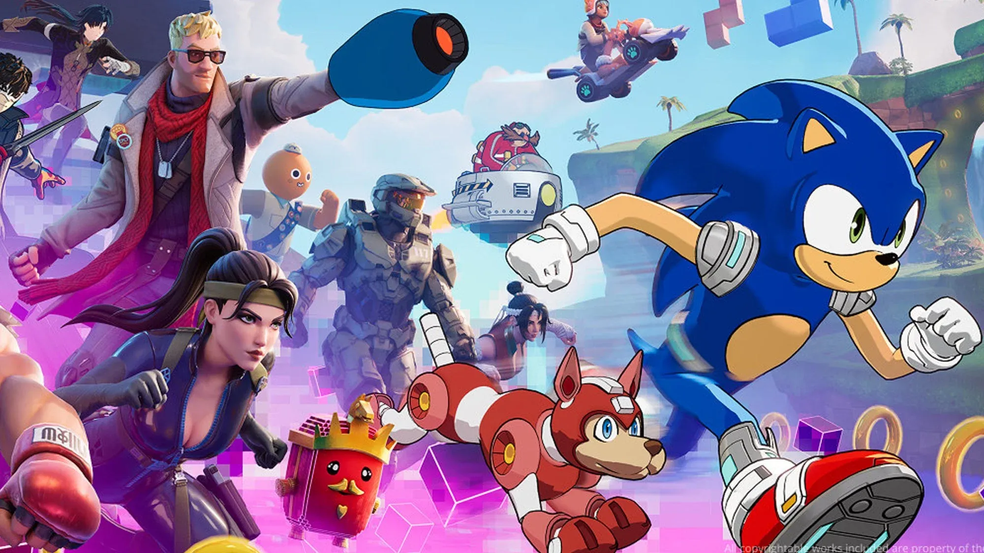 Fortnite Chapter 7 Season 4 Override Confirms Sora, Crash, Spyro, Mega Man and More