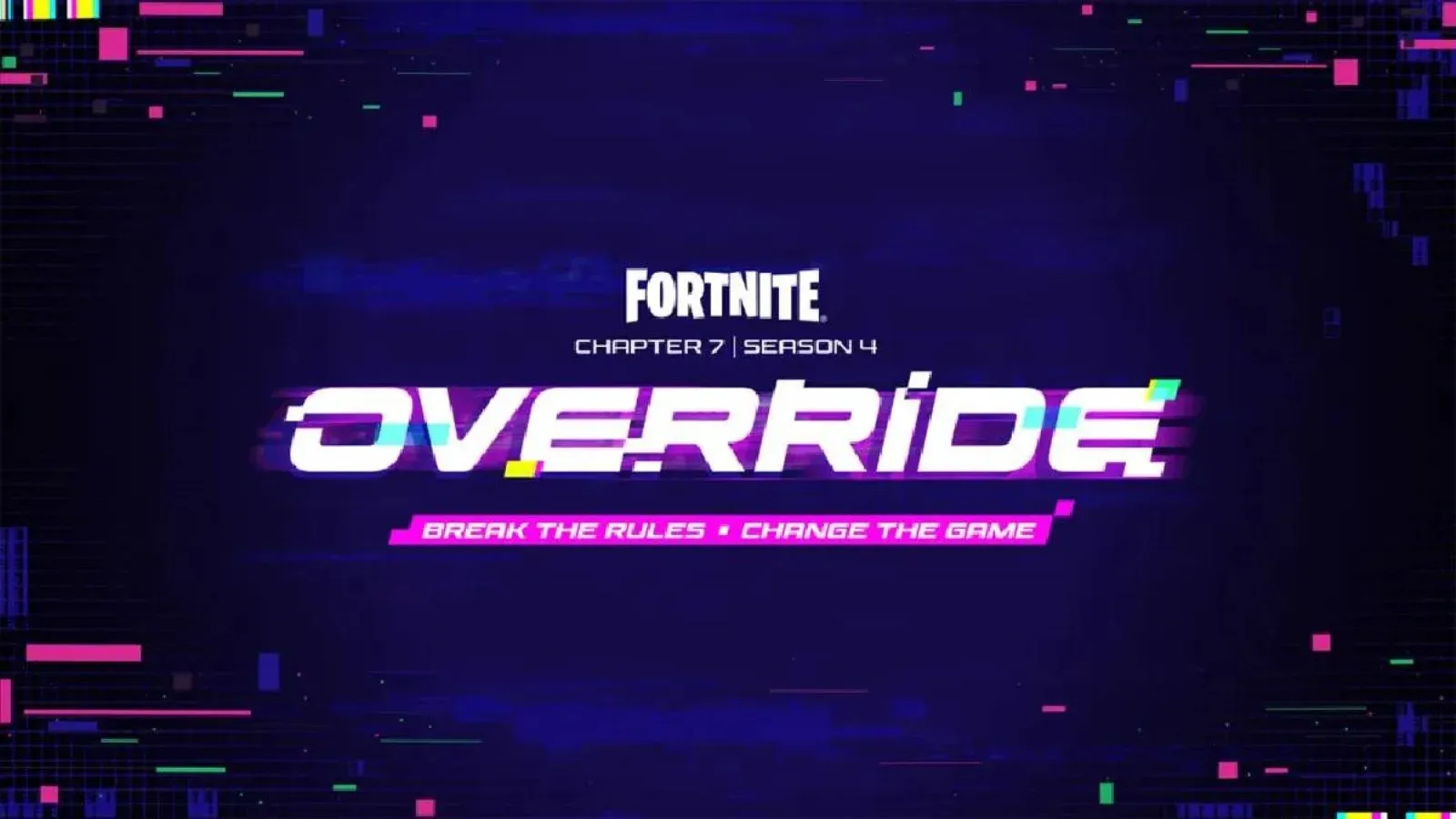 Fortnite Chapter 7 Season 4 Override Confirms Sonic, Persona, and Tetris