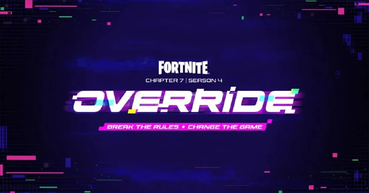 Fortnite Chapter 7 Season 4 Override Confirms Sonic, Persona, and Tetris