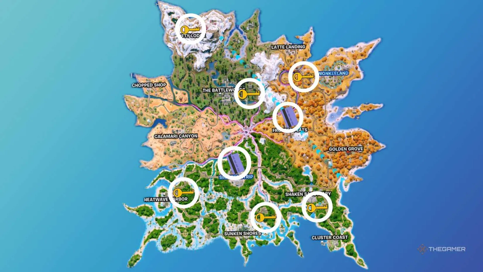 Fortnite Chapter 7 Season 3 Adds Cluster Coast Hidden Vault