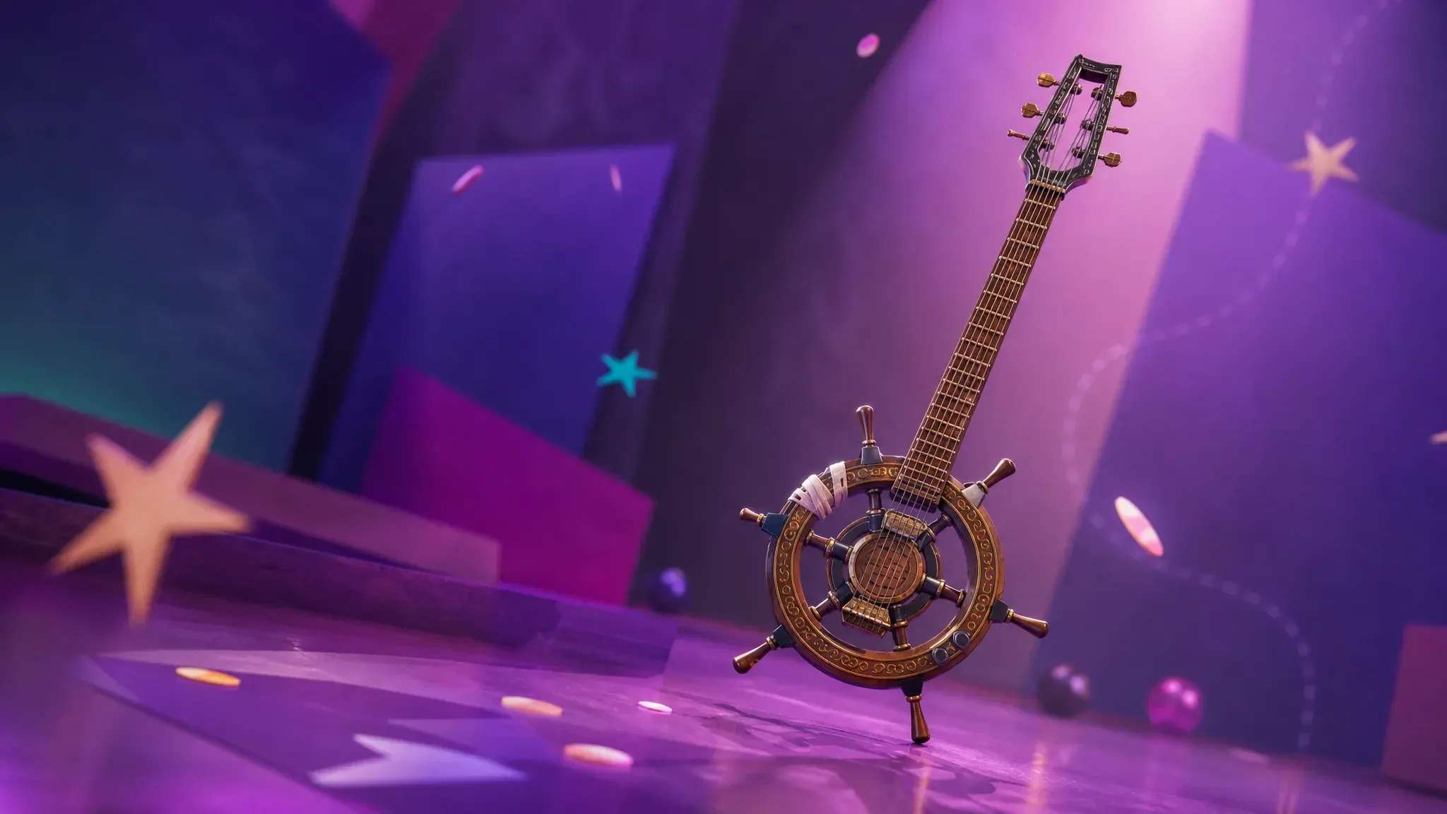 Fortnite Helm Guitar Pickaxe Is Free for Two More Days