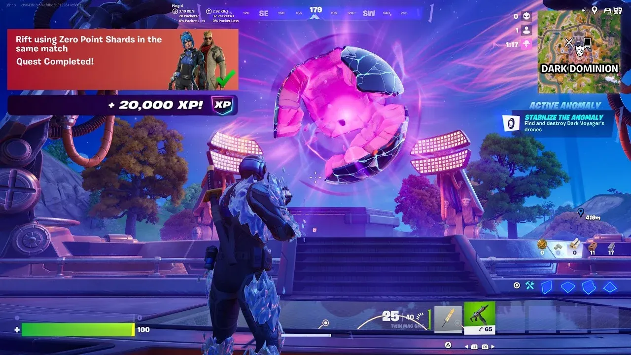 Quest tracker after two rifts