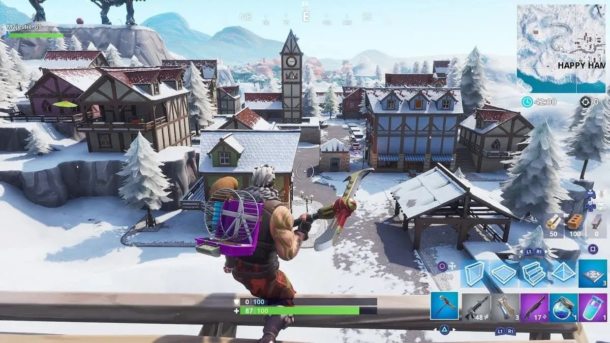 Frigid Fortress object locations