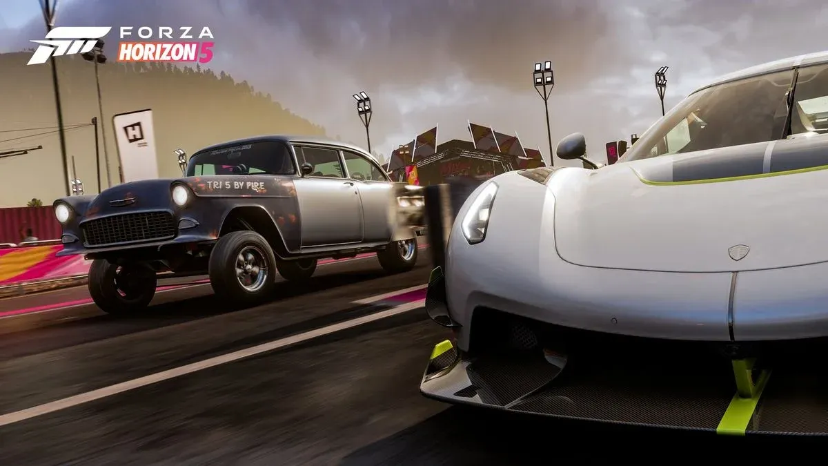 Drag tuning setup screen