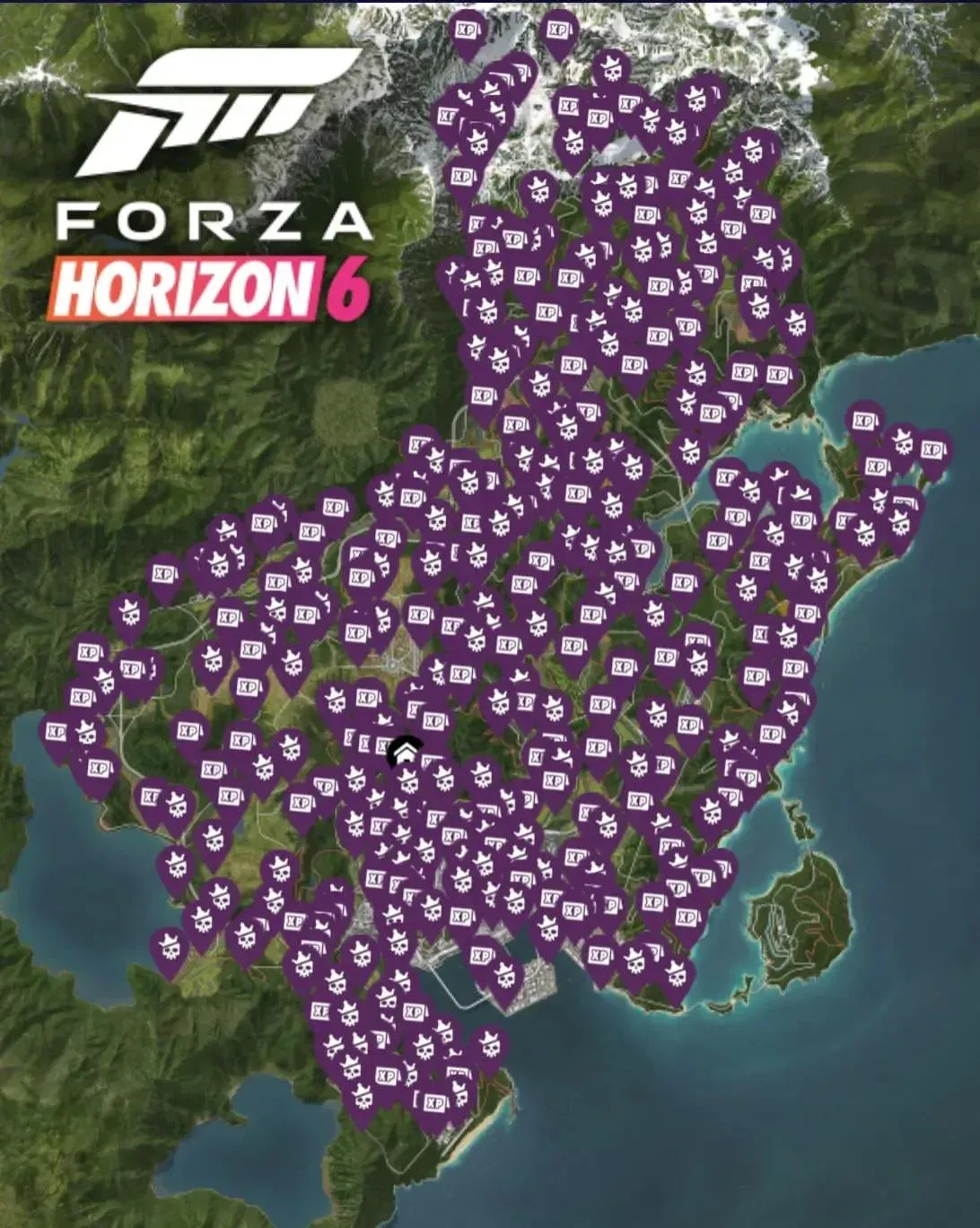 Japan map Treasure Car pin